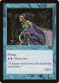 Rainbow Efreet - Visions - Magic: The Gathering card