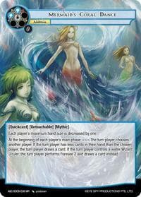 Mermaid's Coral Dance (ABC-SD09-036) - ABC Duel Decks - Force of Will card