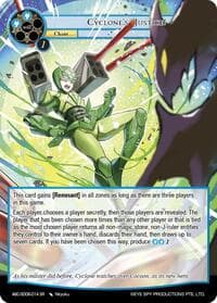 Cyclone's Justice! (ABC-SD08-014) - ABC Duel Decks - Force of Will card