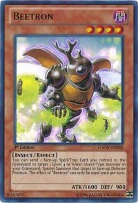 Beetron - Galactic Overlord - YuGiOh card