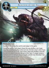 Rejection Of The Sea (ABC-SD05-045) - ABC Duel Decks - Force of Will card
