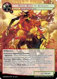 Divine Beast Of Re-Earth - ABC Duel Decks - Force of Will card