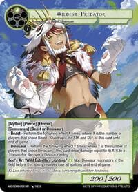 Wildest Predator (ABC-SD06-059) - ABC Duel Decks - Force of Will card