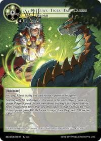 Ki Lua's Tiger Tail Caress (ABC-SD06-036) - ABC Duel Decks - Force of Will card