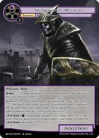 Swordsman Of Niflheim (ABC-SD10-052) - ABC Duel Decks - Force of Will card
