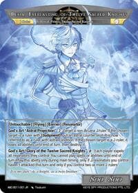 Dexia, The Prince In The XYZ Machine // Dexia, Everlasting Of Twelve Sacred Knights - ABC Duel Decks - Force of Will card