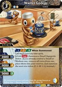 Waiter Golem - Generational Link - Battle Spirits Saga card