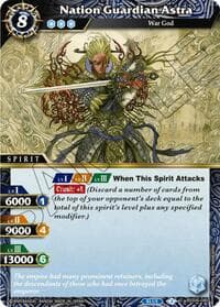Nation Guardian Astra - Generational Link - Battle Spirits Saga card