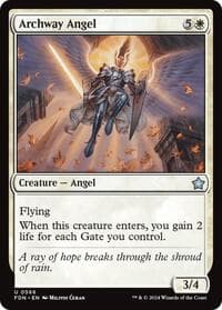 Archway Angel - Foundations - Magic: The Gathering card
