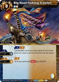 Big Haul Fishing Trawler - Generational Link - Battle Spirits Saga card