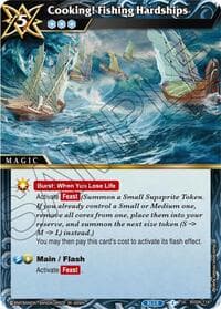 Cooking! Fishing Hardships - Generational Link - Battle Spirits Saga card