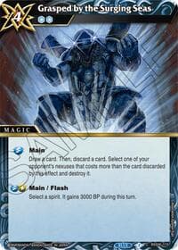 Grasped by the Surging Seas - Generational Link - Battle Spirits Saga card