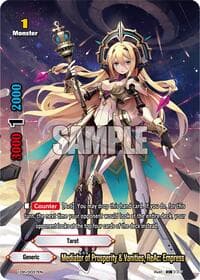 Mediator of Prosperity & Vanities, ReAc: Empress (Shop League 2020) - Future Card Buddyfight 10th Anniversary Card Set - Future Card BuddyFight card