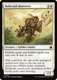 Ballyrush Banneret - Foundations - Magic: The Gathering card