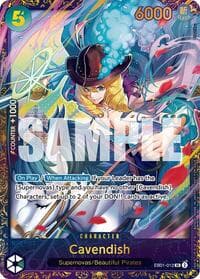 Cavendish (Treasure Cup 2024) - One Piece Promotion Cards - One Piece Card Game card