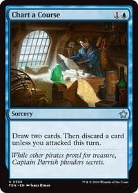 Chart a Course - Foundations - Magic: The Gathering card