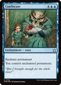 Confiscate - Foundations - Magic: The Gathering card