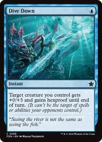 Dive Down - Foundations - Magic: The Gathering card