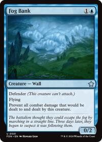 Fog Bank - Foundations - Magic: The Gathering card
