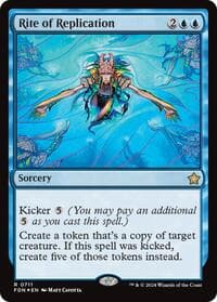 Rite of Replication - Foundations - Magic: The Gathering card