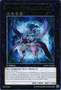 Number 32: Shark Drake (UTR) - Galactic Overlord - YuGiOh card