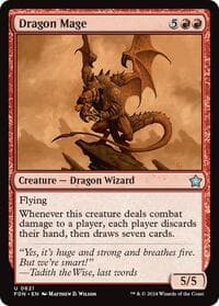 Dragon Mage - Foundations - Magic: The Gathering card