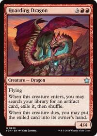 Hoarding Dragon - Foundations - Magic: The Gathering card