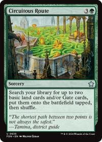 Circuitous Route - Foundations - Magic: The Gathering card