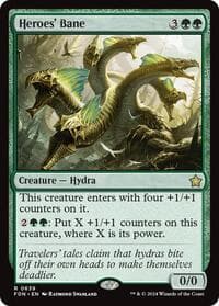 Heroes' Bane - Foundations - Magic: The Gathering card
