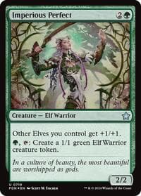 Imperious Perfect - Foundations - Magic: The Gathering card