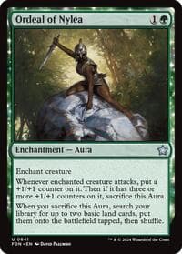 Ordeal of Nylea - Foundations - Magic: The Gathering card