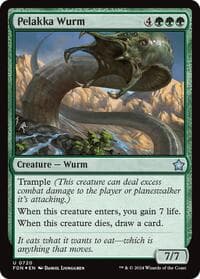 Pelakka Wurm (0720) - Foundations - Magic: The Gathering card