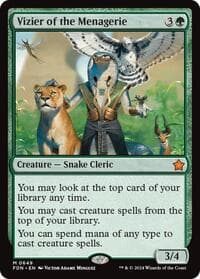 Vizier of the Menagerie (0649) - Foundations - Magic: The Gathering card