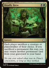 Deadly Brew - Foundations - Magic: The Gathering card