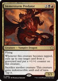 Immersturm Predator - Foundations - Magic: The Gathering card