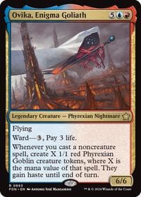 Ovika, Enigma Goliath - Foundations - Magic: The Gathering card