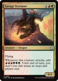Savage Ventmaw - Foundations - Magic: The Gathering card