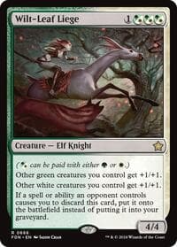 Wilt-Leaf Liege - Foundations - Magic: The Gathering card