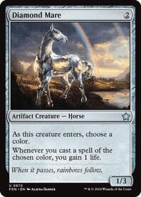 Diamond Mare (0672) - Foundations - Magic: The Gathering card