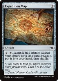 Expedition Map - Foundations - Magic: The Gathering card