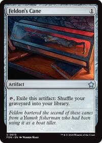 Feldon's Cane - Foundations - Magic: The Gathering card