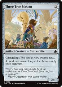 Three Tree Mascot - Foundations - Magic: The Gathering card