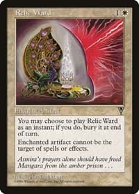 Relic Ward - Visions - Magic: The Gathering card