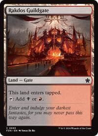 Rakdos Guildgate - Foundations - Magic: The Gathering card