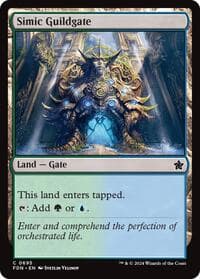 Simic Guildgate - Foundations - Magic: The Gathering card