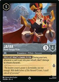 Jafar - Power-Hungry Vizier - Azurite Sea - Disney Lorcana card