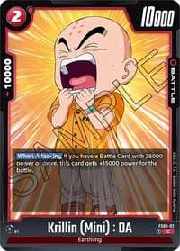 Krillin (Mini) : DA - Starter Deck 6: Son Goku (Mini) - Dragon Ball Super: Fusion World card