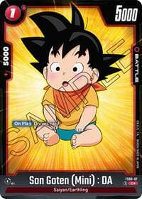 Son Goten (Mini) : DA (Bonus Pack Alternate Art) - Starter Deck 6: Son Goku (Mini) - Dragon Ball Super: Fusion World card