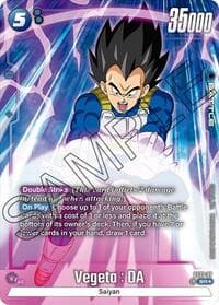 Vegeta : DA (Bonus Pack Alternate Art) - Starter Deck 7: Vegeta (Mini) - Dragon Ball Super: Fusion World card