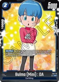 Bulma (Mini) : DA (Bonus Pack Alternate Art) - Starter Deck 7: Vegeta (Mini) - Dragon Ball Super: Fusion World card